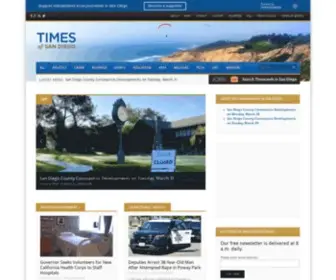 Timesofsandiego.com(Times of San Diego) Screenshot