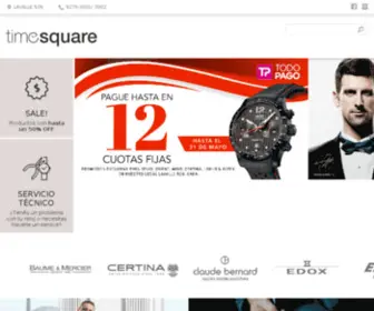 Timesquare.com.ar(Relojes, Joyas y Accesorios para Hombres) Screenshot