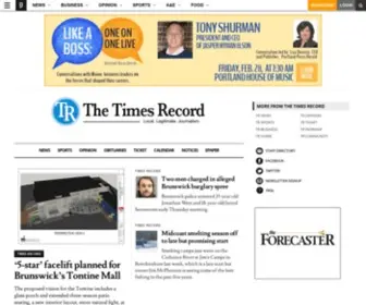Timesrecord.com(Times Record) Screenshot