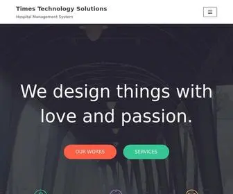 Timestechnologysolutions.com(Hospital Management System) Screenshot