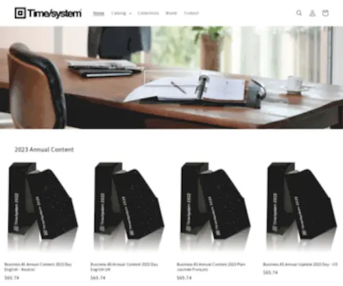 Timesystem.com(Time/System) Screenshot