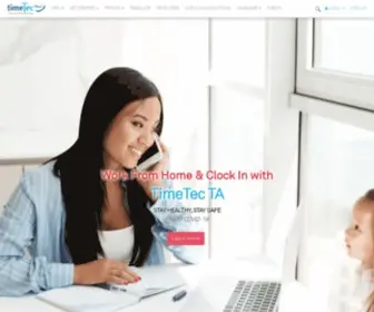 Timetecta.com(Cloud Solutions for Workforce Management TimeTec TA) Screenshot