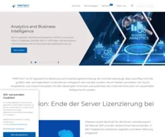 Timetoact.de(TIMETOACT Software & Consulting GmbH) Screenshot