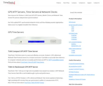 Timetools.co.uk(GPS NTP Servers) Screenshot