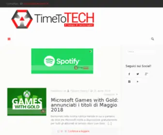 Timetotech.it(Dit domein kan te koop zijn) Screenshot