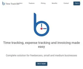 Timetrackbill.com(Time Track Bill) Screenshot