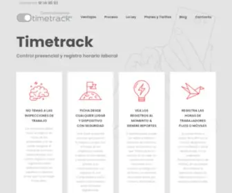 Timetrack.es(Control presencial y registro horario laboral) Screenshot