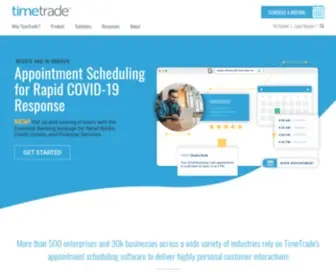 Timetrade.com.au(Intelligent Online Appointment Scheduling) Screenshot