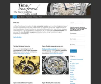 Timetransformed.com(Time Transformed) Screenshot