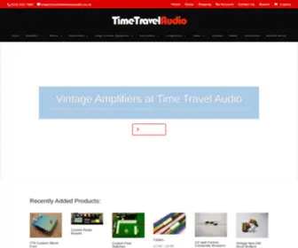 Timetravelaudio.co.uk(Time Travel Audio) Screenshot