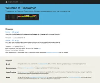 Timewarrior.net(Timewarrior) Screenshot