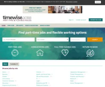 Timewisejobs.com(Part time jobs on Timewise Jobs) Screenshot