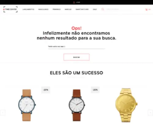Timex.com.br(Timex) Screenshot
