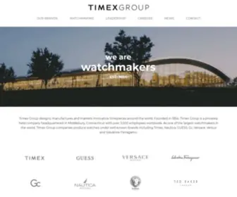 Timexgroup.com(Timex Group USA) Screenshot