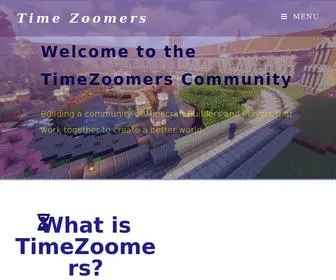 Timezoomers.com(Time Zoomers) Screenshot