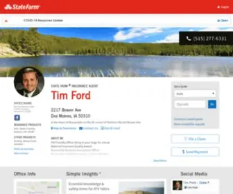 Timford.net(State Farm Insurance Agent Tim Ford in Des Moines IA) Screenshot