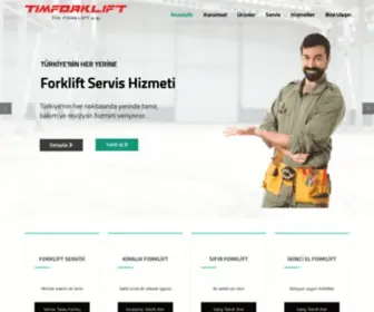 Timforklift.com(Forklift Bakım) Screenshot