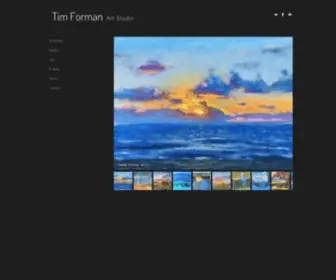 Timformanart.com(Tim Forman Art) Screenshot