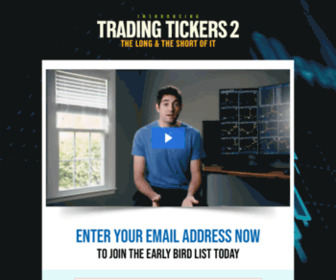 TimGrittani.com(Tim grittani's trading tickers 2) Screenshot