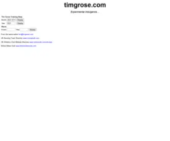 TimGrose.com(timgrose) Screenshot