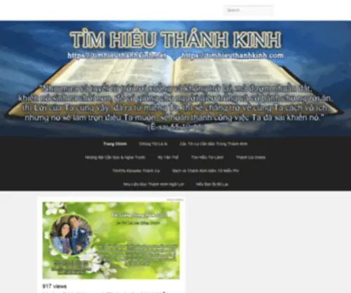 Timhieuthanhkinh.com(Tìm Hiểu Thánh Kinh) Screenshot