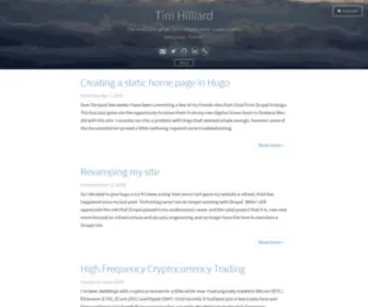 Timhilliard.com(Tim Hilliard) Screenshot