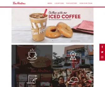 Timhortons.ph(Tim Hortons) Screenshot