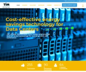 Timinfratech.com(Data Center solutions) Screenshot