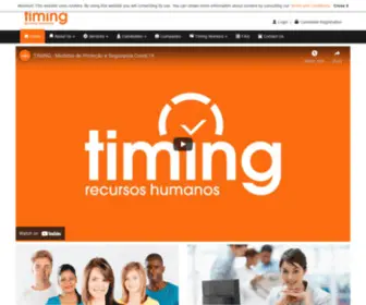 Timing.pt(Empresa de Trabalho Temporário) Screenshot