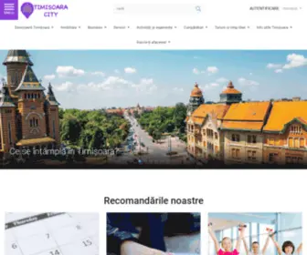 Timisoaracity.net(Timisoara City) Screenshot