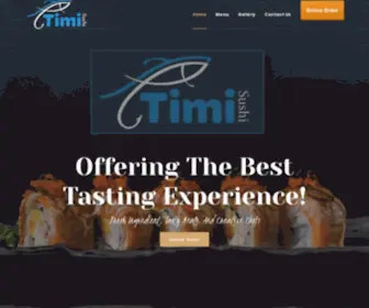 Timisushi.com(Timi Sushi) Screenshot