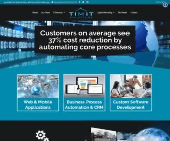 Timitsolutions.com(TIMIT) Screenshot