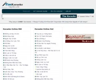 Timkaraoke.com(Hát karaoke online) Screenshot