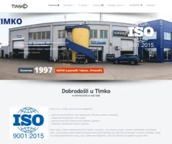 Timkobrcko.com(Auto servis brčko) Screenshot