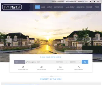 Timmartin.co.uk(Tim Martin Estate Agents Northern Ireland) Screenshot