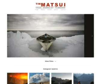 Timmatsui.com(Tim Matsui Visuals) Screenshot
