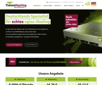 Timmeserver.de(Timme Hosting) Screenshot