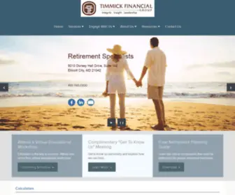 Timmickfinancial.com(Timmick Financial Group) Screenshot