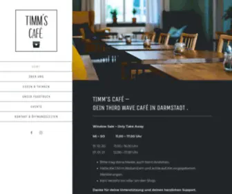 Timmscafe.de(Timm's Cafe) Screenshot