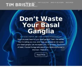 Timmybrister.com(Tim Brister) Screenshot