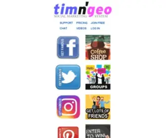 Timngeo.com(Free timngeo Marketing Center) Screenshot
