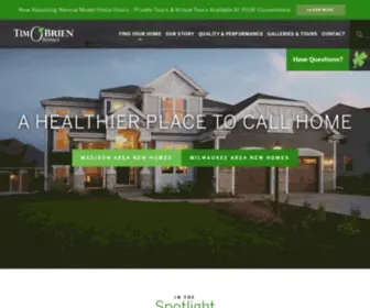 Timobrienhomes.com(Tim O’Brien Homes) Screenshot