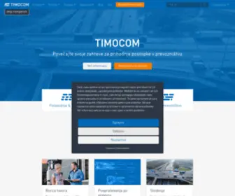 Timocom.si(Borza prevozov) Screenshot