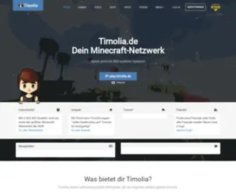 Timolia.de(Startseite) Screenshot