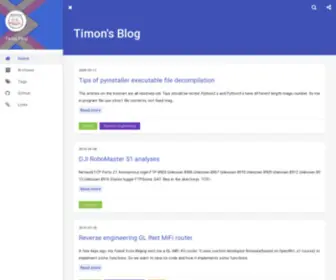 Timonpeng.com(Timon's Blog) Screenshot