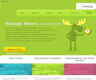 Timoose.com(Timoose) Screenshot