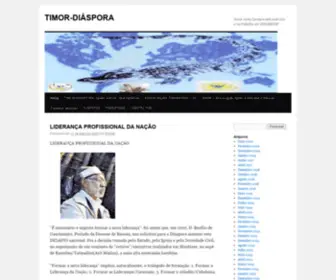 Timor-Diaspora.org(TIMOR-DIÁSPORA) Screenshot