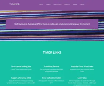 Timorlink.org(Timorlink) Screenshot