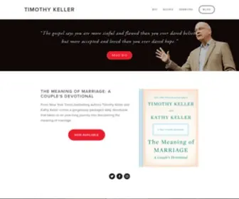 Timothykeller.com(Timothy Keller) Screenshot