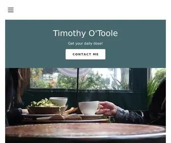 Timothyotoole.com(Timothy O'Toole) Screenshot